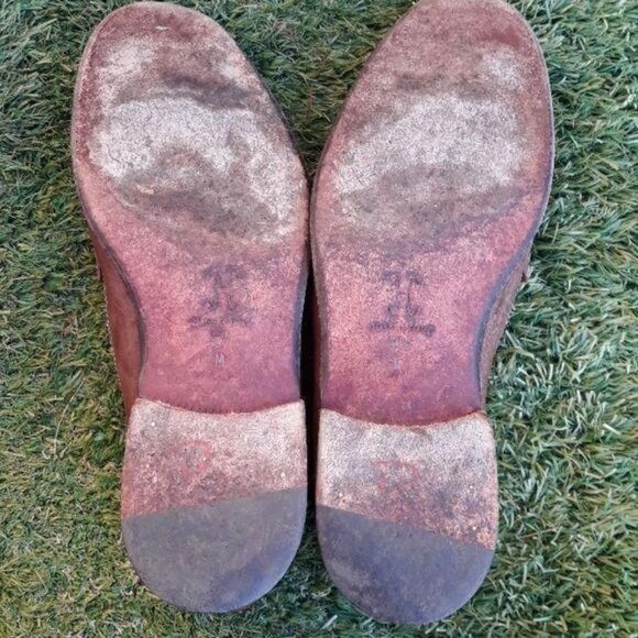 Cole Haan Collection Penny Loafer Leather Slide On Brown Contrast Stitching 8.5 - Picture 7 of 8